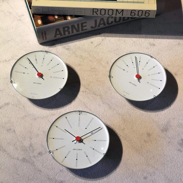 Arne Jacobsen【アルネ ヤコブセン】バンカーズ ウォールクロック  