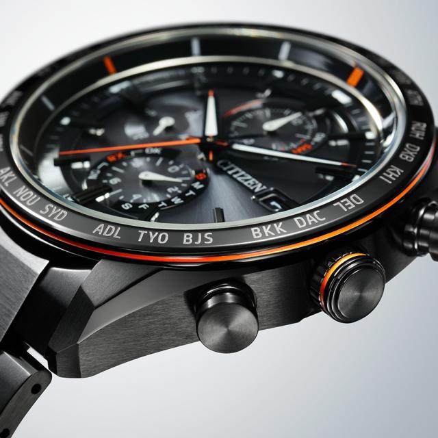 シチズン アテッサ ACT Line アクトライン ブラックチタン