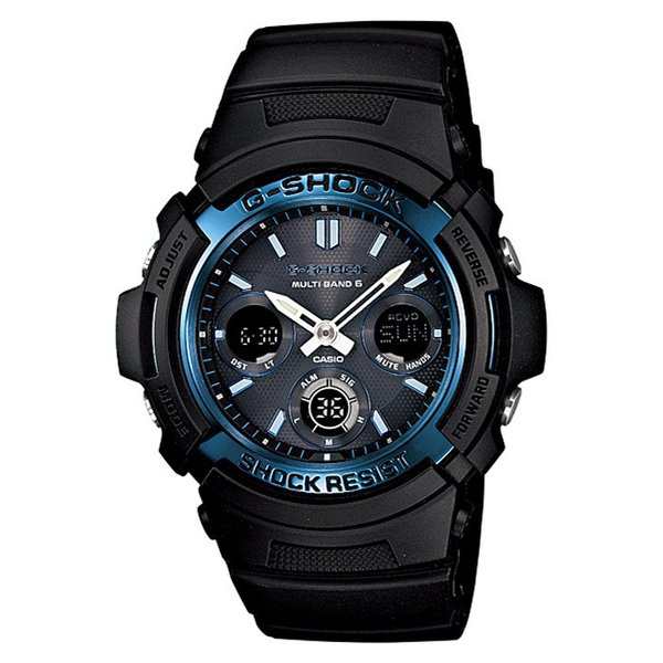 G-SHOCK BASIC 電波ソーラー メンズ 腕時計 アナログ デジタル ブラック AWG-M100A-1AJF 国内正規品 カシオ｜au PAY  マーケット