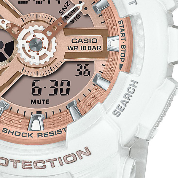 BABY-G BA-110シリーズ BA-110X-7A1JF レディース 腕時計 電池式 アナログ デジタル ホワイト 国内正規品 カシオ_4