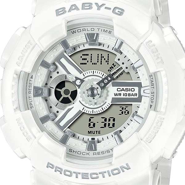 BABY-G ベビージー BA-110シリーズ BA-110X-7A3JF レディース 腕時計