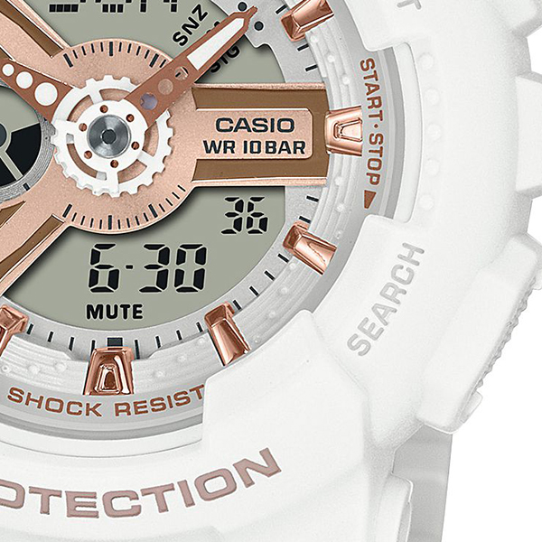BABY-G BA-110シリーズ G-SHOCKインスパイア BA-110XRG-7AJF レディース 腕時計 電池式 アナデジ ホワイト 国内正規品 カシオ_4