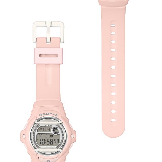 5月15日発売 BABY-G グリッターダイヤル BG-169KB-4JF レディース 腕時計 電池式 デジタル 樹脂バンド フロントプロテクター ピンク 国内正規品 カシオ_6