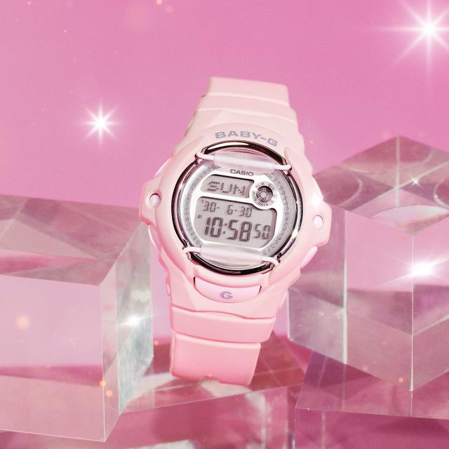 5月15日発売 BABY-G グリッターダイヤル BG-169KB-4JF レディース 腕時計 電池式 デジタル 樹脂バンド フロントプロテクター ピンク 国内正規品 カシオ_8