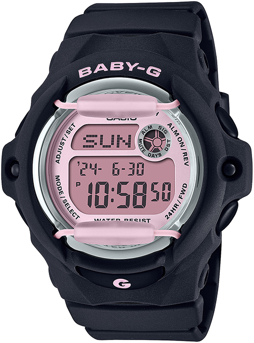 BABY-G フロントプロテクター搭載モデル BG-169U-1CJF レディース 腕時計 電池式 デジタル ブラック 国内正規品 カシオ_1