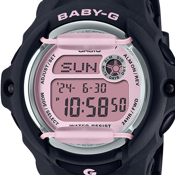 BABY-G フロントプロテクター搭載モデル BG-169U-1CJF レディース 腕時計 電池式 デジタル ブラック 国内正規品 カシオ_2