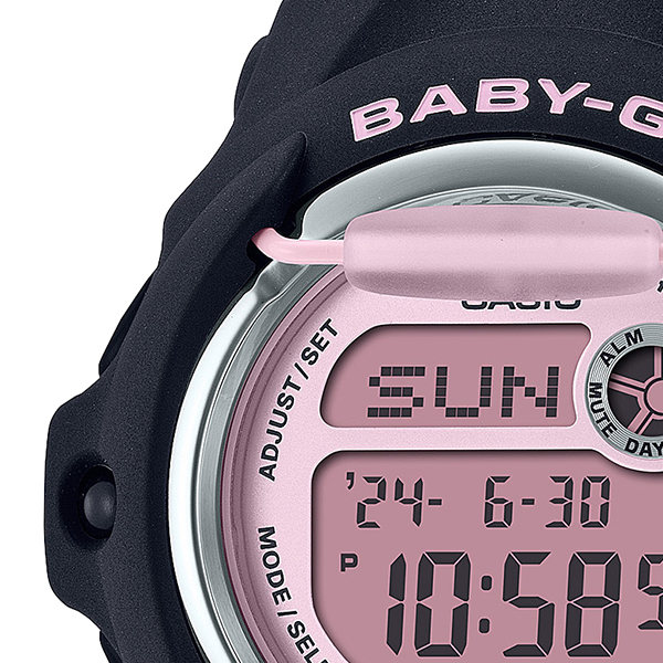 BABY-G フロントプロテクター搭載モデル BG-169U-1CJF レディース 腕時計 電池式 デジタル ブラック 国内正規品 カシオ_3