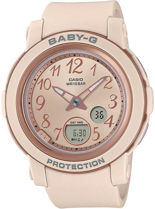 BABY-G BGA-290シリーズ ピンクベージュ BGA-290SA-4AJF レディース