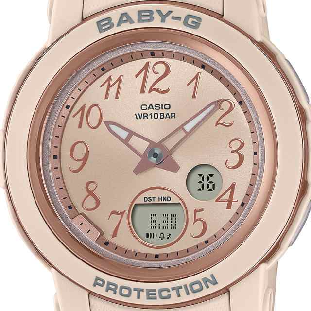 BABY-G BGA-290シリーズ ピンクベージュ BGA-290SA-4AJF レディース