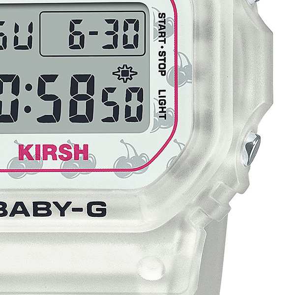 BABY-G ベビージー KIRSH キルシー コラボレーションモデル BGD-565KRS-7JR レディース 腕時計 電池式 デジタル スケルトン  国内正規品 ｜au PAY マーケット