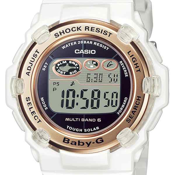 CASIO baby-G BGR-3003 電波ソーラー 防水 - 時計