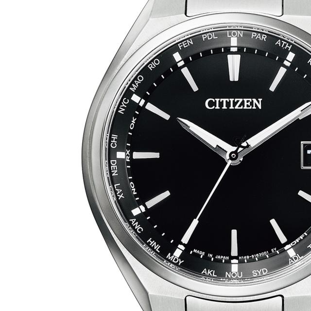 シチズン アテッサCB1120-50E メンズ 腕時計 ソーラー 電波 ブラック シチズン アテッサ 3針 38mm CB1120-50G メンズ ソーラー 電波