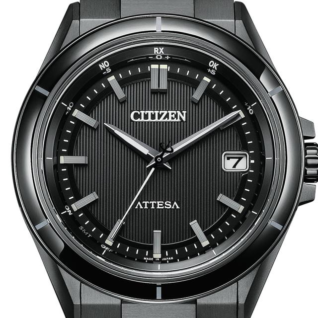 【極美品】シチズン アテッサ アクトライン ブラックチタン CB3035-72E シチズン アテッサ ATTESA ACT Line Black Titanium Series