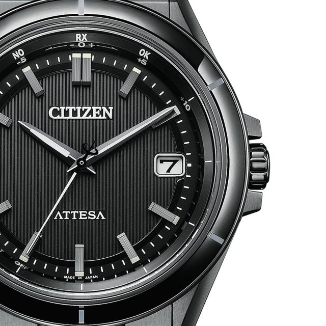 シチズン アテッサ アクトライン ブラックチタン CB3035-72E CB3035-72E ACT Line ブラックチタンシリーズ｜アテッサ