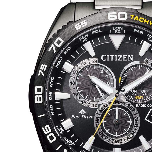シチズン プロマスター ランドシリーズ モータースポーツデザイン CB5037-84E メンズ 腕時計 ソーラー 電波 ブラック_3