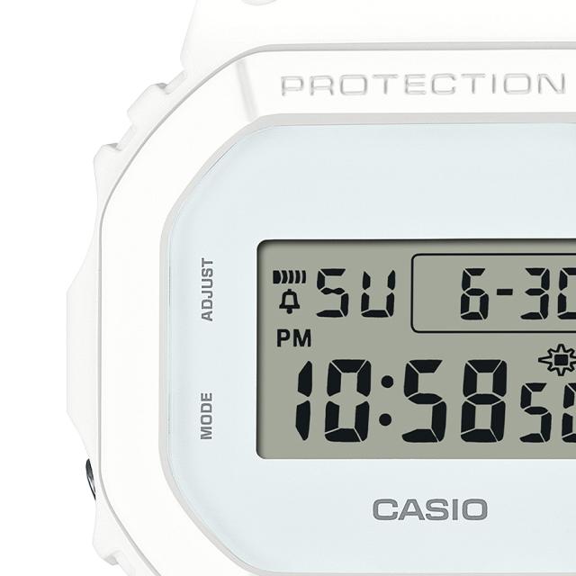 G-SHOCK WHITE ON WHITE ホワイトオンホワイト DW-5600WW-7JF メンズ 腕時計 電池式 デジタル スクエア 樹脂バンド 国内正規品 カシオ_3