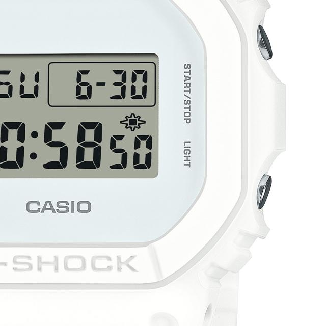 G-SHOCK WHITE ON WHITE ホワイトオンホワイト DW-5600WW-7JF メンズ 腕時計 電池式 デジタル スクエア 樹脂バンド 国内正規品 カシオ_4