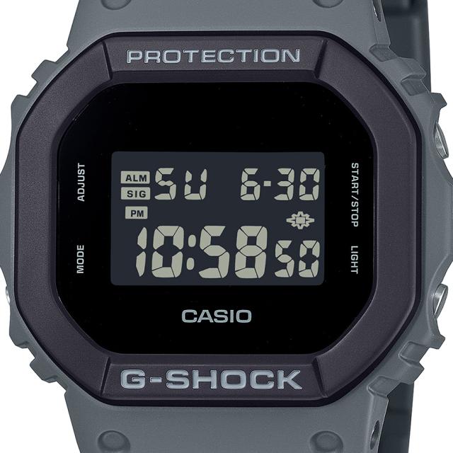 G-SHOCK アーバンユーティリティ DW-5610UU-8JF メンズ 腕時計 電池式 デジタル スクエア 樹脂バンド ブルーグレー 国内正規品 カシオの通販は