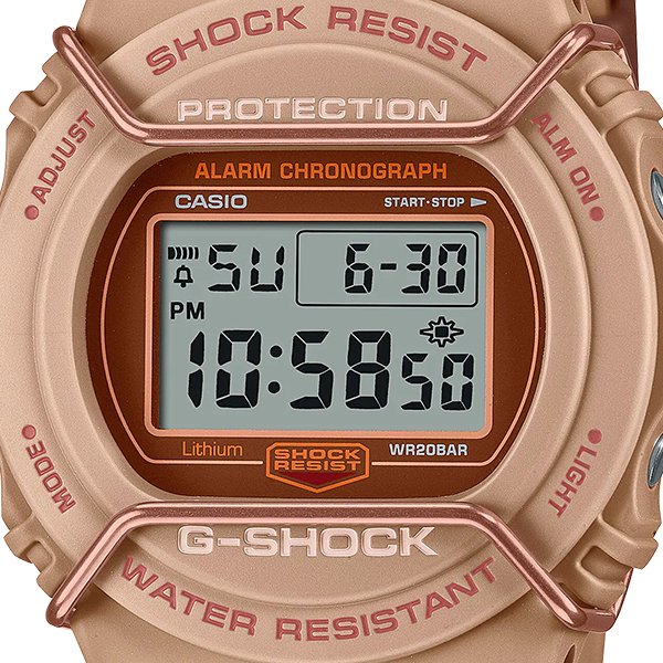 G-SHOCK Tone on tone シリーズ DW-5700PT-5JF メンズ 腕時計 電池式 デジタル ラウンド ワイヤープロテクター 国内正規品 カシオ_2