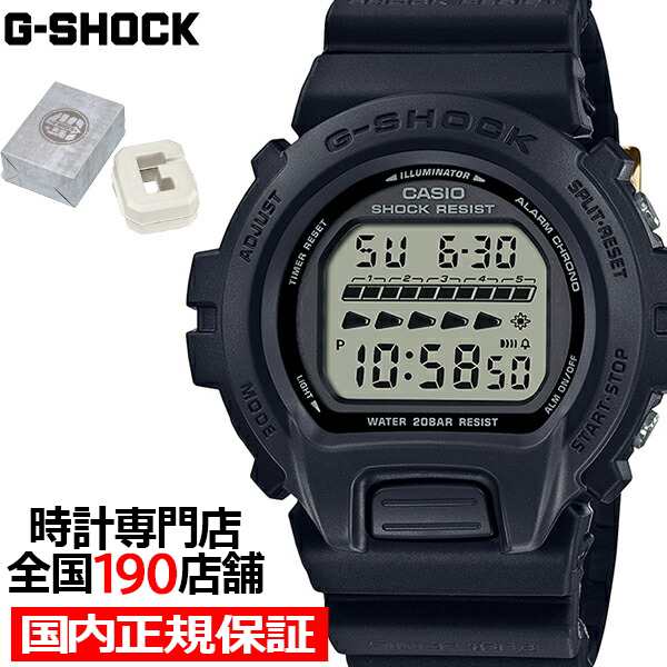 G-SHOCK Gショック 40周年記念 リマスター・ブラック DW-6600復刻