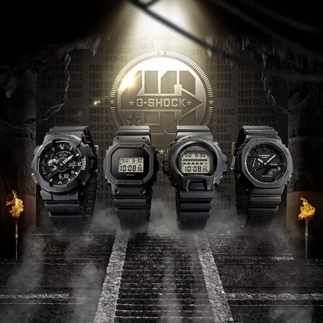 G-SHOCK Gショック 40周年記念 リマスター・ブラック DW-6600復刻