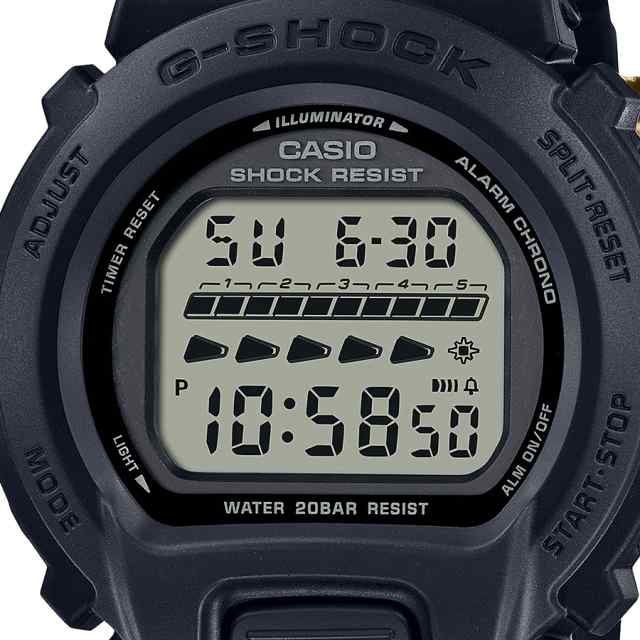 G-SHOCK Gショック 40周年記念 リマスター・ブラック DW-6600復刻