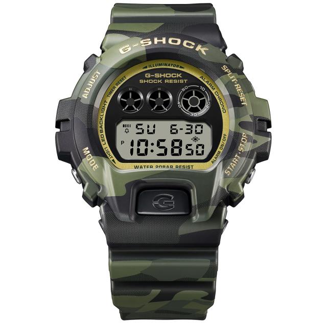 6月19日発売/予約 G-SHOCK ボールドカモシリーズ カモフラージュ &amp; ゴールド DW-6900CMG-3JF メンズ 腕時計 電池式 デジタル 国内正規品 カシオ_8