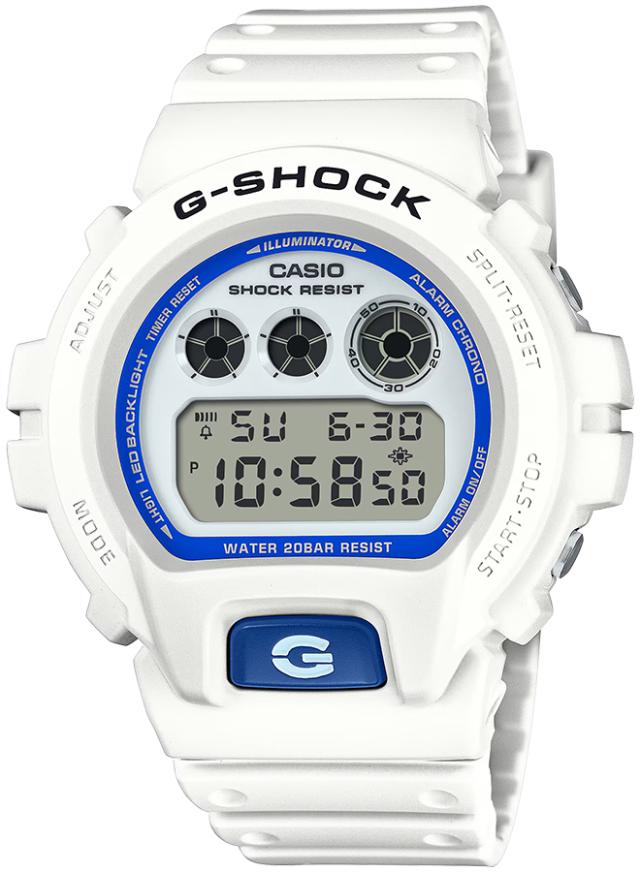 G-SHOCK HIDDEN GLOW 夏の海 夜光虫 ブルー 蓄光フェイス DW-6900HDS-7JF メンズ 腕時計 電池式 デジタル 樹脂バンド 国内正規品 カシオ_1