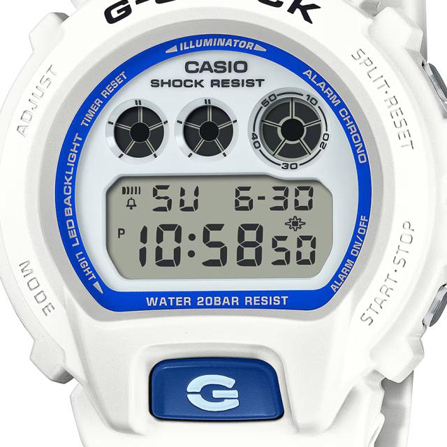 G-SHOCK HIDDEN GLOW 夏の海 夜光虫 ブルー 蓄光フェイス DW-6900HDS-7JF メンズ 腕時計 電池式 デジタル 樹脂バンド 国内正規品 カシオ_2