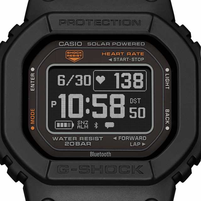 G-SHOCK Gショック G-SQUAD 心拍計測 血中酸素レベル計測 DW-H5600-1JR