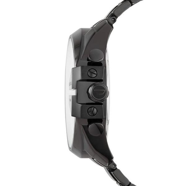 DIESEL ディーゼル MEGA CHIEF メガチーフ DZ4318 メンズ 腕時計 クオーツ 電池式 アナログ メタルベルト ブラック 国内正規品_3