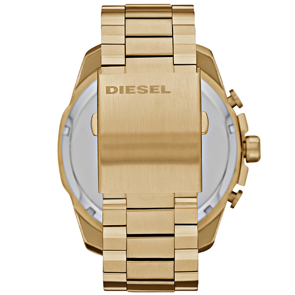 DIESEL ディーゼル MEGA CHIEF メガチーフ DZ4360 メンズ 腕時計 クオーツ 電池式 アナログ メタルベルト ゴールド 国内正規品_5