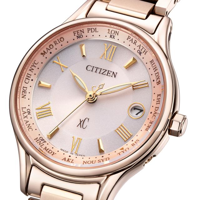 シチズン xC クロスシー ベーシックコレクション サクラピンク EC1164