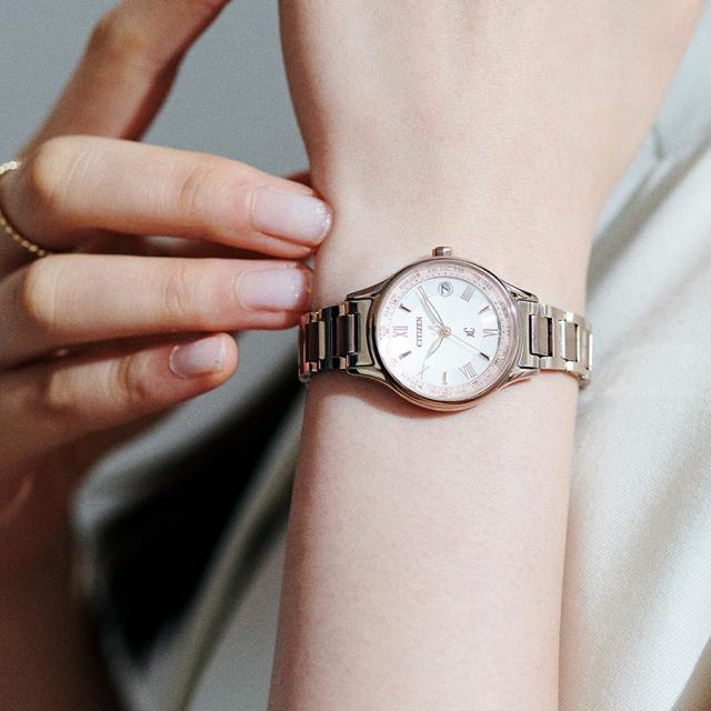 シチズン xC クロスシー ベーシックコレクション サクラピンク EC1164