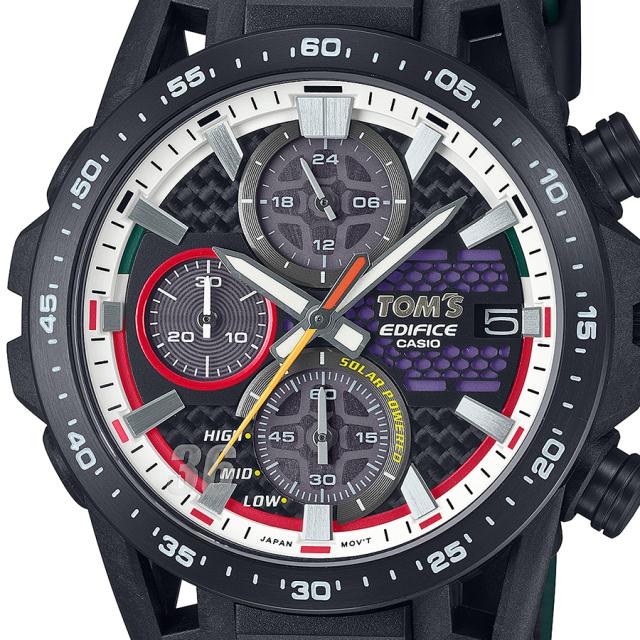 カシオ エディフィスTOM'S 50周年記念モデル ソスペンシオーネ EFS-S641TMS-1AJR メンズ 腕時計 ソーラー クロノグラフ アナログ 国内正規品_2