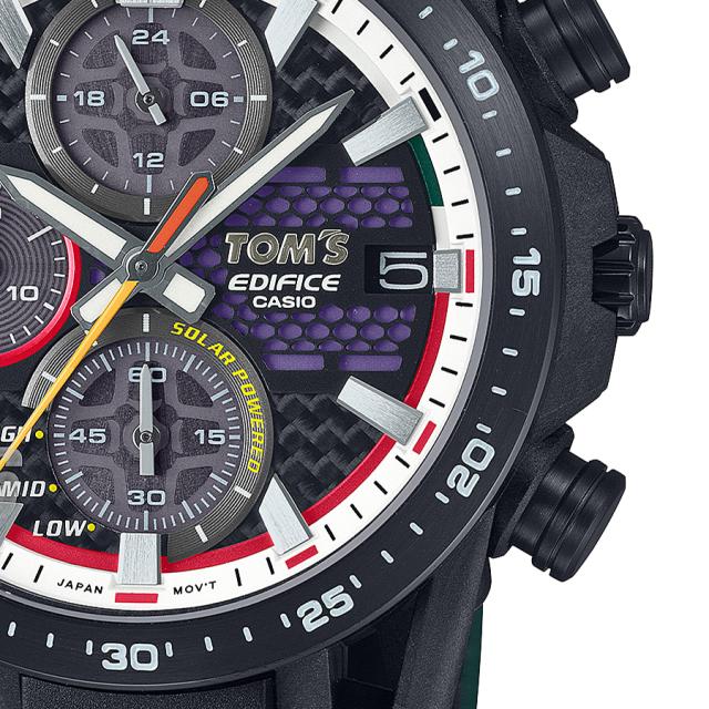 カシオ エディフィスTOM'S 50周年記念モデル ソスペンシオーネ EFS-S641TMS-1AJR メンズ 腕時計 ソーラー クロノグラフ アナログ 国内正規品_4