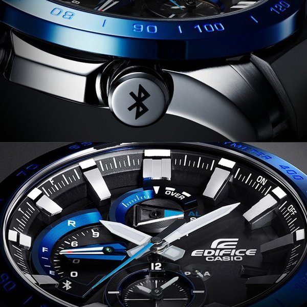 エディフィス EQB-800DB-1AJF EDIFICE Bluetooth CASIO カシオ スマホリンク ウォッチ 高機能メタルクロノグラフ ギフト_2