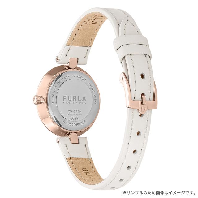 フルラ ロゴリンクス ローズゴールド ギフトセット ブレスレット付き FGWJ001BUVD レディース 腕時計 クオーツ 電池式  革ベルトの通販は