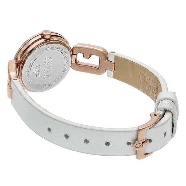 FURLA フルラ ARCO CHAIN アルコチェーン FL-WW00015004L3 レディース 腕時計 クオーツ 電池式 革ベルト ホワイト_7