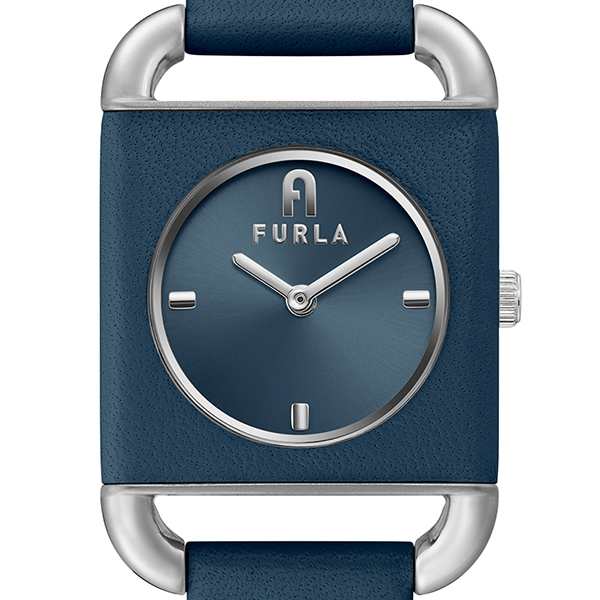 FURLA フルラ ARCO SQUARE アルコ スクエア FL-WW00017001L1 レディース 腕時計 クオーツ 電池式 革ベルト  ネイビー｜au PAY マーケット