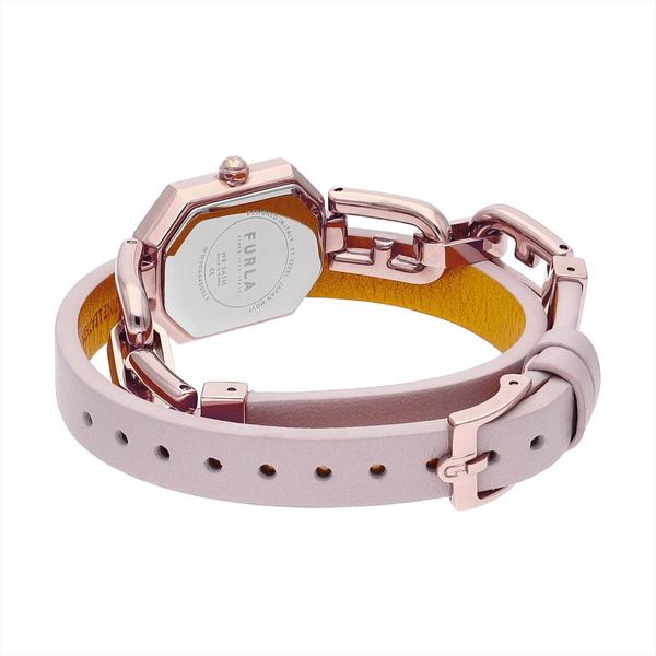 FURLA フルラ OCTAGONAL オクタゴナル ダブルトゥール FL-WW00044005L3 レディース 腕時計 クオーツ 電池式 革ベルト ピンク_6
