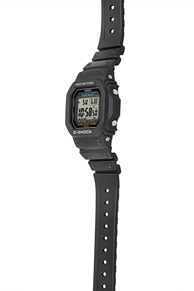 G-SHOCK 5600シリーズ G-5600UE-1JF メンズ 腕時計 ソーラー デジタル 樹脂バンド ブラック 国内正規品 カシオ_3