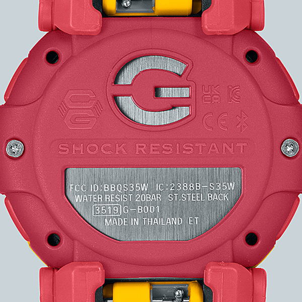 G-SHOCK Gショック DW-001 シリーズ G-B001MVE-9JR メンズ 腕時計 電池式 デジタル ダブルベゼル イエロー 国内正規品 カシオ_13