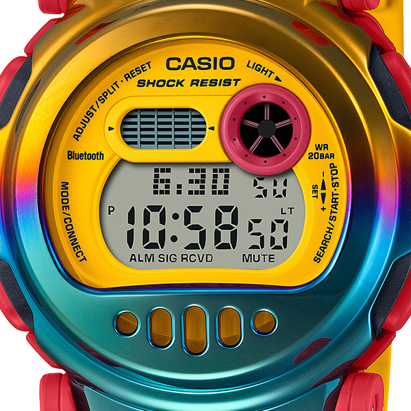 G-SHOCK Gショック DW-001 シリーズ G-B001MVE-9JR メンズ 腕時計 電池式 デジタル ダブルベゼル イエロー 国内正規品 カシオ_9