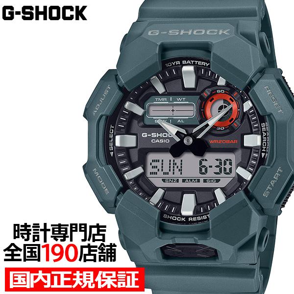 G-SHOCK GA-010シリーズ 10年バッテリー GA-010-2AJF メンズ 腕時計 電池式 アナデジ ラウンド ブルーグリーン 国内正規品 カシオの通販は 10,454円