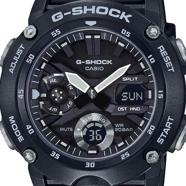G-SHOCK モノトーンカラー GA-2000S-1AJF メンズ 腕時計 アナデジ ...