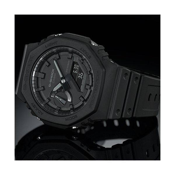 G-SHOCK GA-2100-1A1JF メンズ 腕時計 デジアナ ブラック カーボン