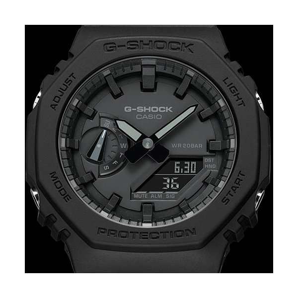 G-SHOCK GA-2100-1A1JF メンズ 腕時計 デジアナ ブラック カーボン ...