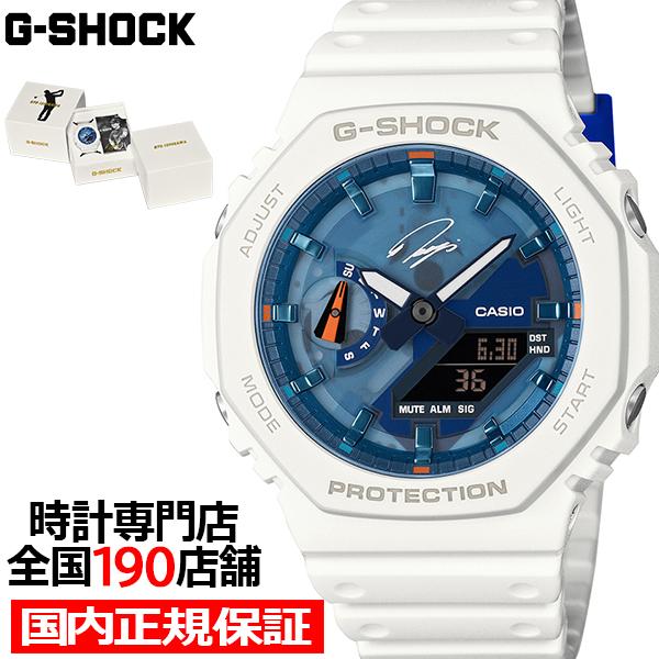 G-SHOCK 石川遼 シグネチャーモデル 2025 GA-2100RI25-7AJR メンズ ウオッチ 乾電池式 アナデジ オクタゴン 脂ダンス楽隊 国内定まり品 カシオ