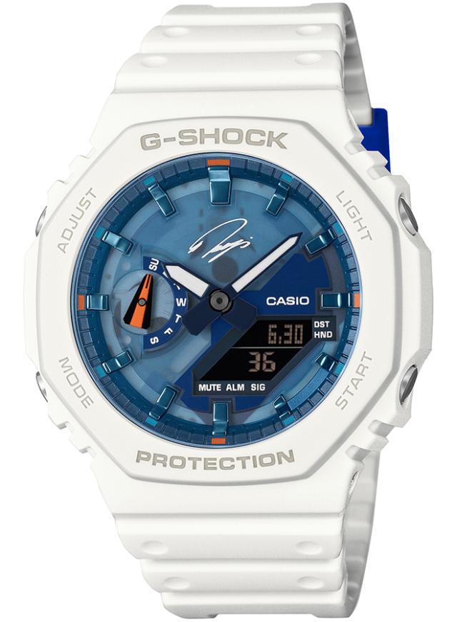 G-SHOCK 石川遼 シグネチャーモデル 2025 GA-2100RI25-7AJR メンズ ウオッチ 乾電池式 アナデジ オクタゴン 脂ダンス楽隊 国内定まり品 カシオ